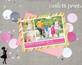 Easter Photo Card - RAINBOW SHERBET Printable Il_170x135