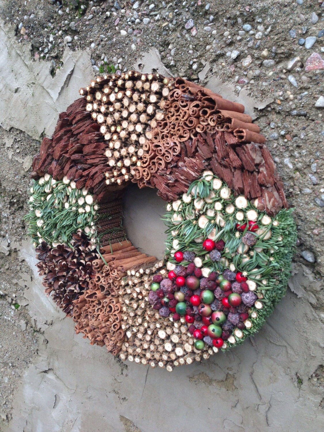 Christmas wreath Holiday wreath Advent wreath Winter