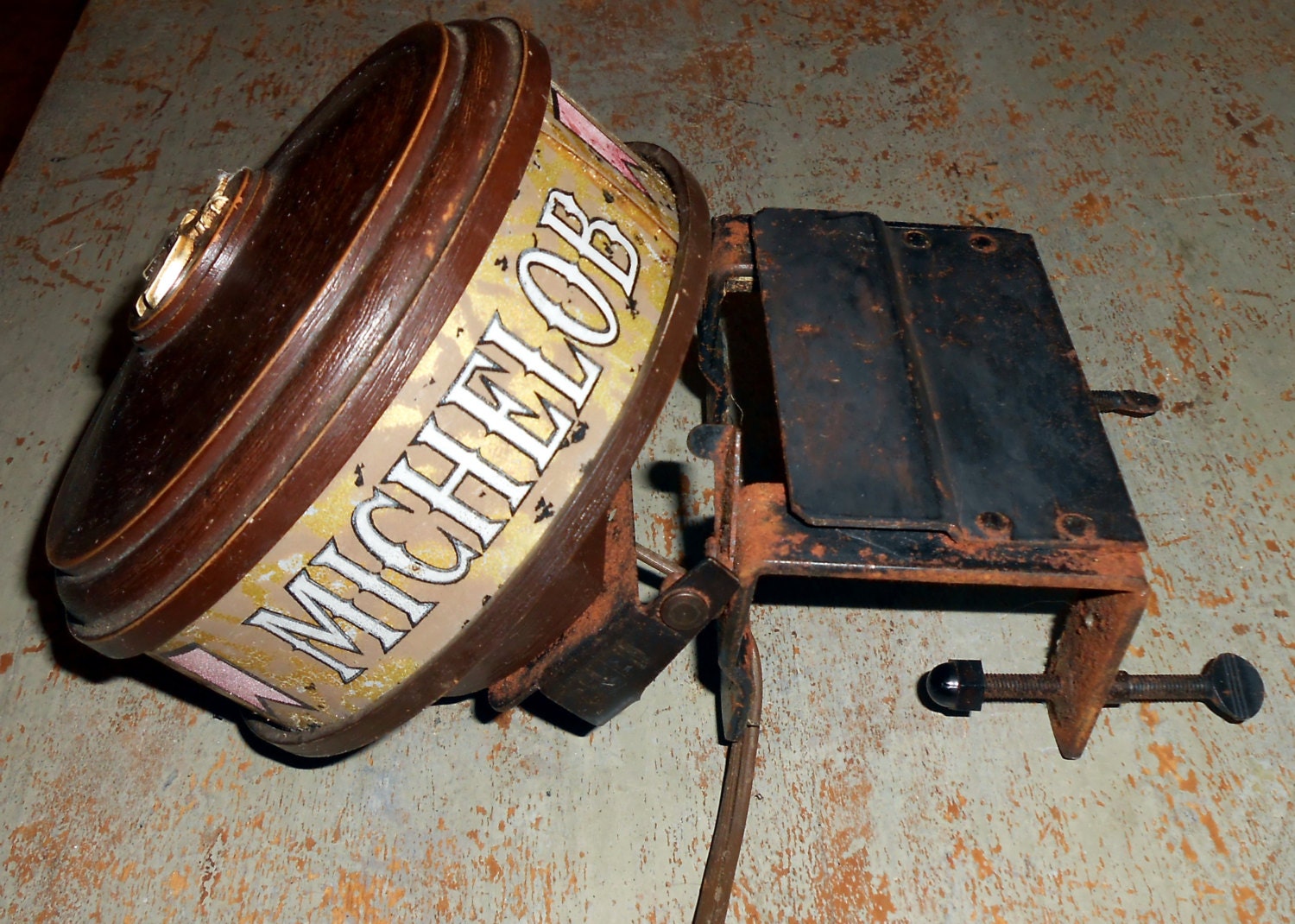 Vintage Bar Light Michelob Beer Bar Lamp Beer Light