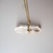 Horizantal Raw Clear Quartz Necklace