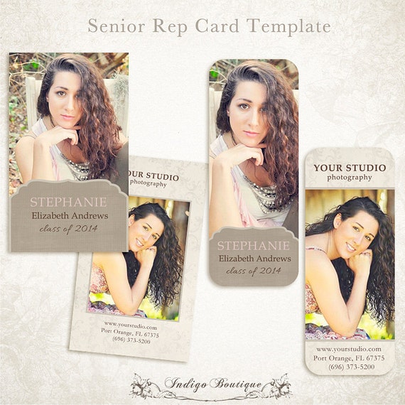 Senior Rep Card Template For Photographers Millers And Whcc Senior Rep Cards Templates For Photographers