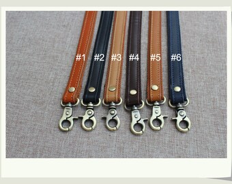 40cm long Webbing Leather Purse Strap