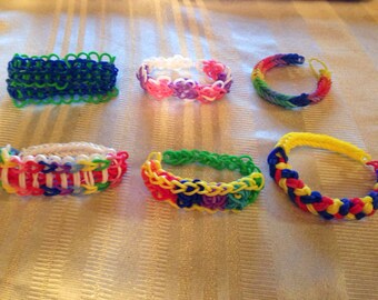 Rainbow loom Variety bracelet pack