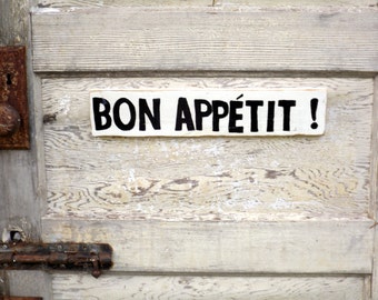 Bon Appetit Wood Sign Rustic Wooden Sign Kitchen Sign Kitchen Decor   Il 340x270.550864441 Sh57 