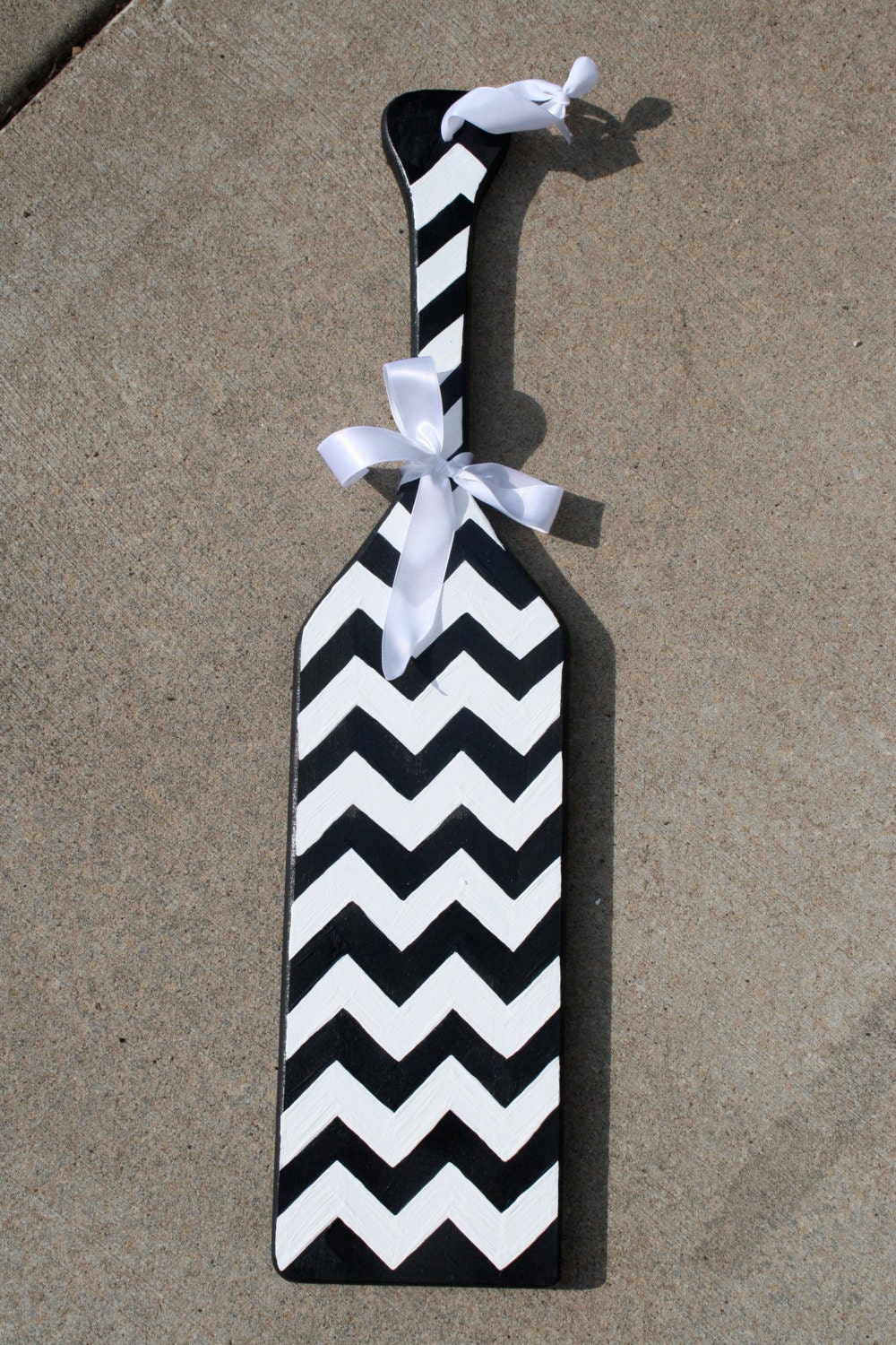Hand Painted Chevron Sorority Paddle