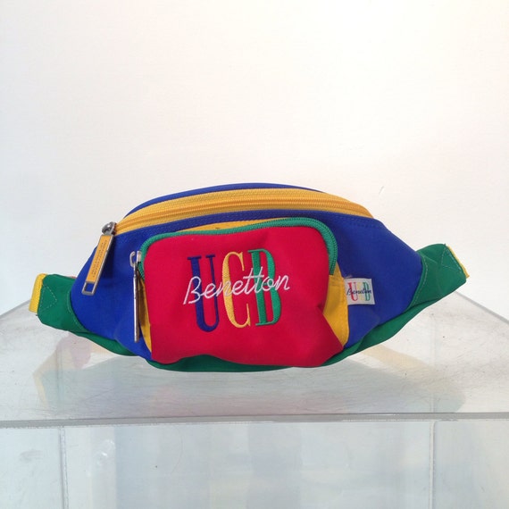 Rare 90's Vintage United Colors Of Fanny Pack