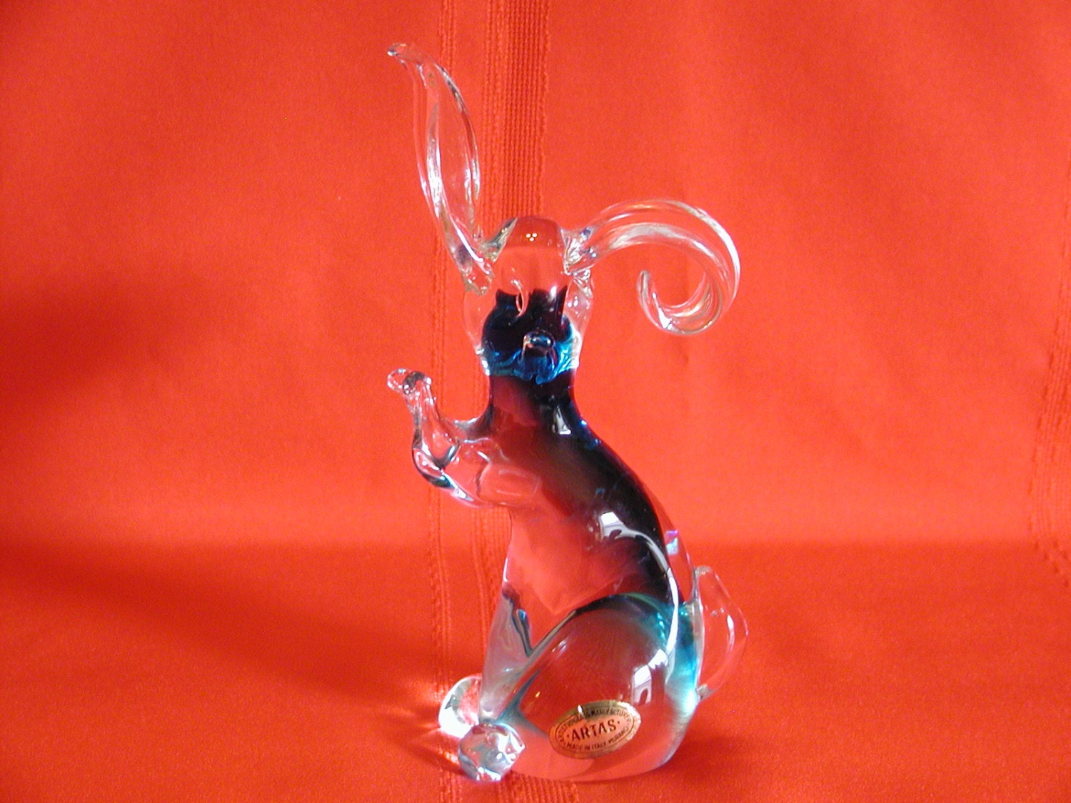 murano glass rabbit