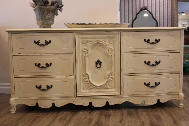 Sold Vintage Bassett French Provincial by WoodRemains on Etsy