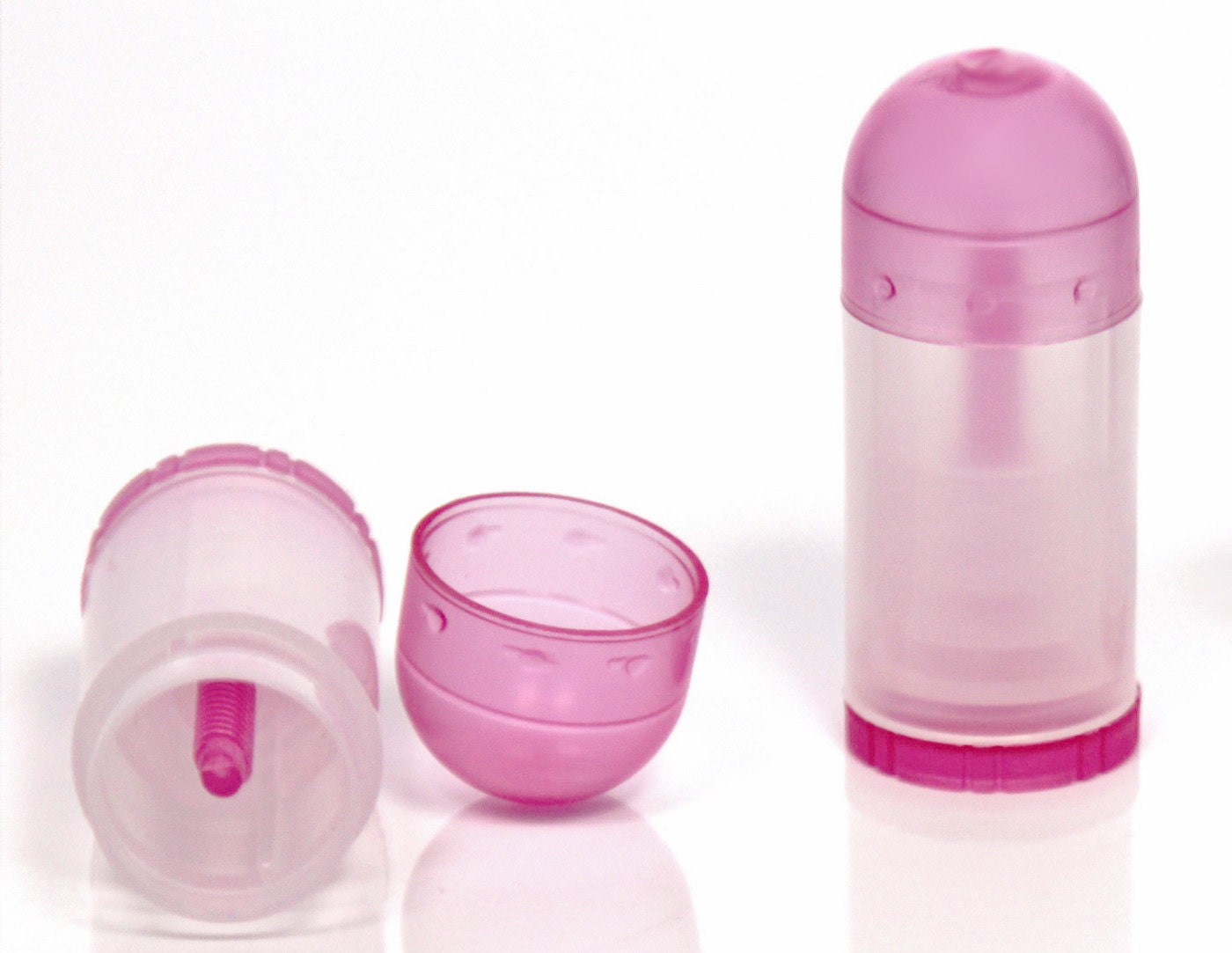 Free shipping Empty MINI LIP BALM Tubes Containers Pink
