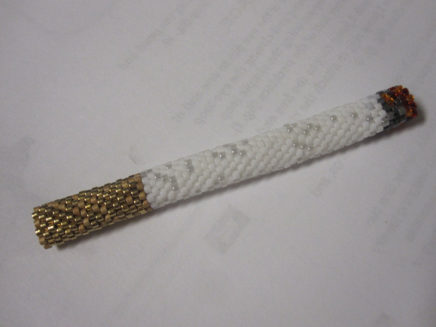 fake beaded cigarette