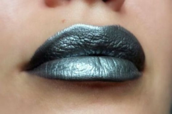 natural no chemicals makeup Natural Gluten Quicksilver Silver/Metallic Gray Lipstick