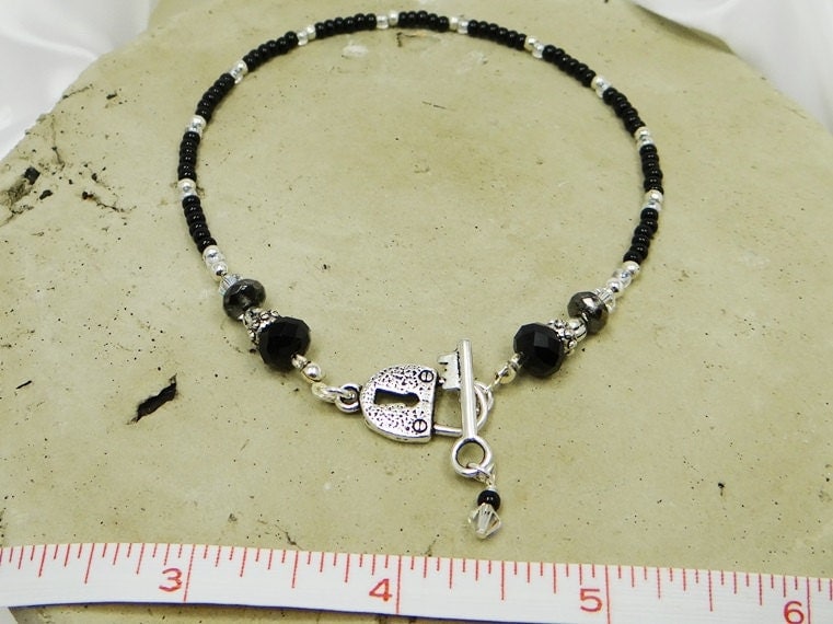 Anklet Ankle Bracelet Lock And Key Slave Gift Fetish Gift