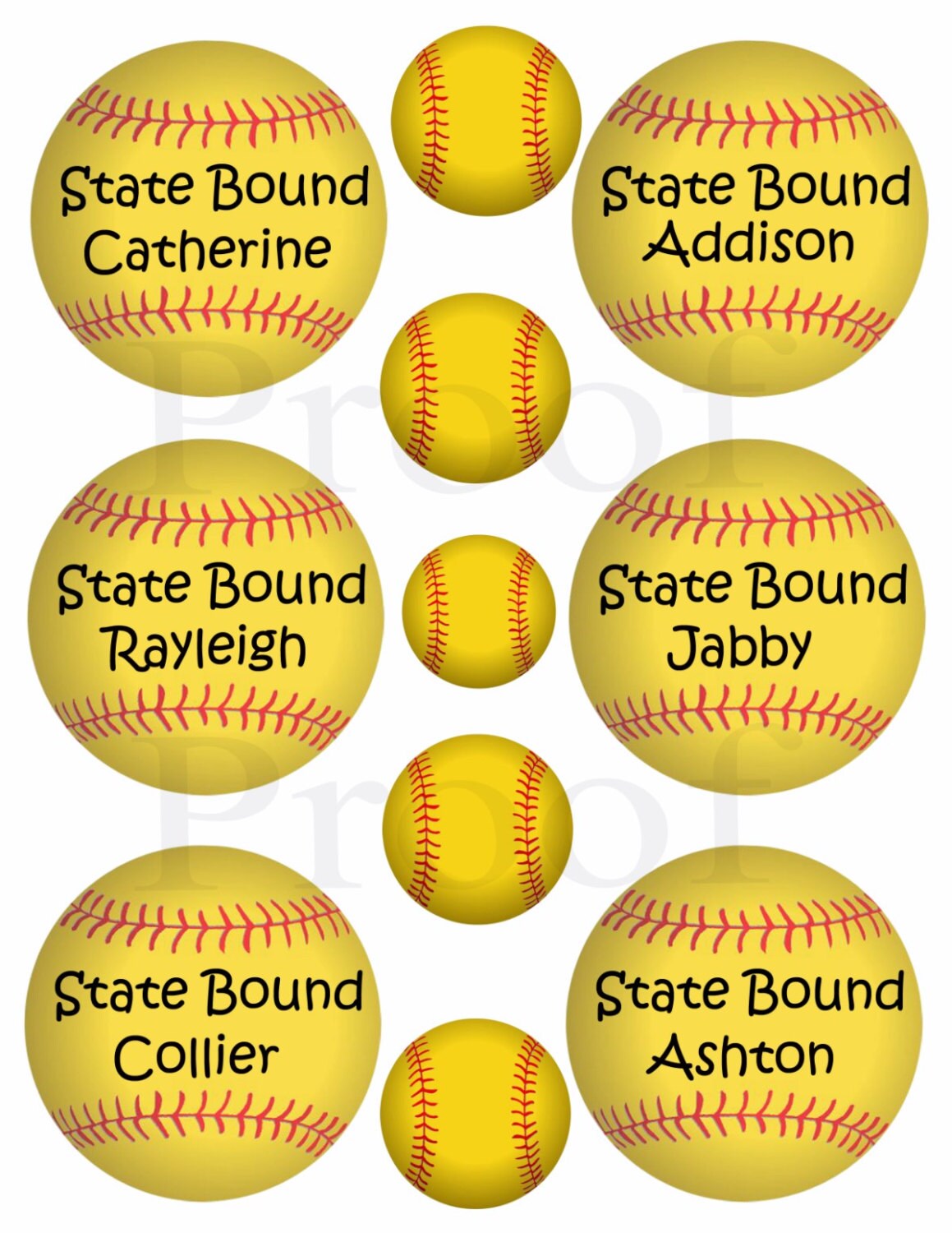 3 inch printable softball tags or labels ill add your