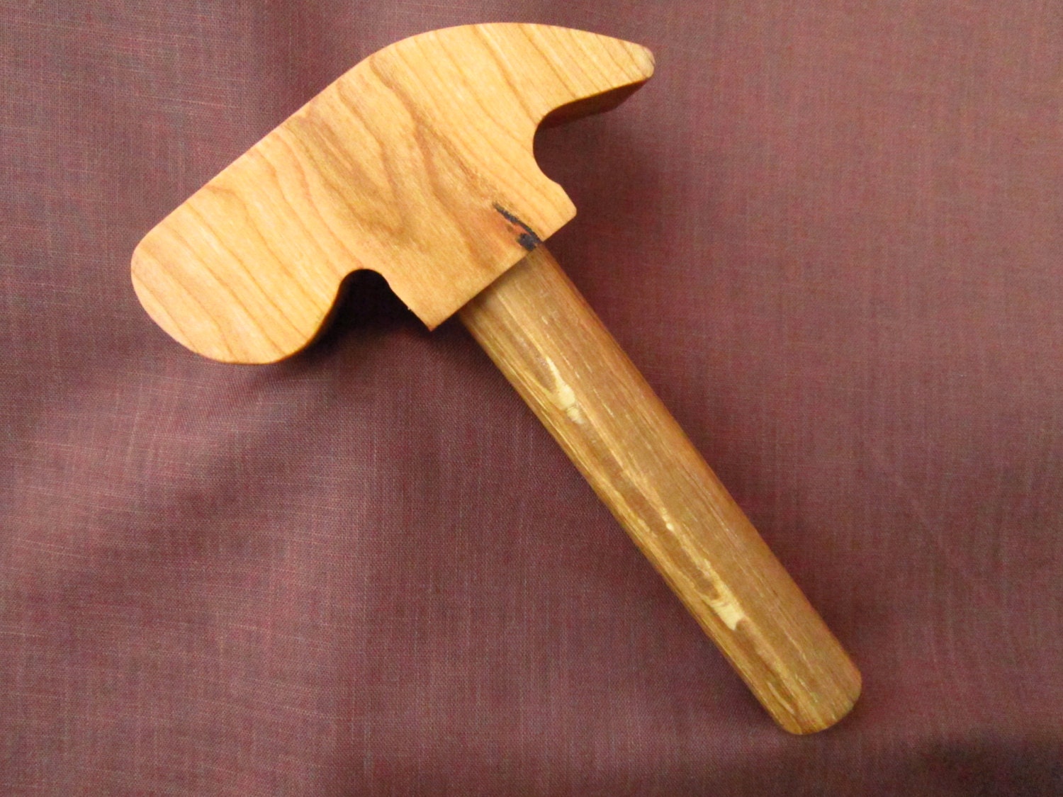 wooden hammer set toy