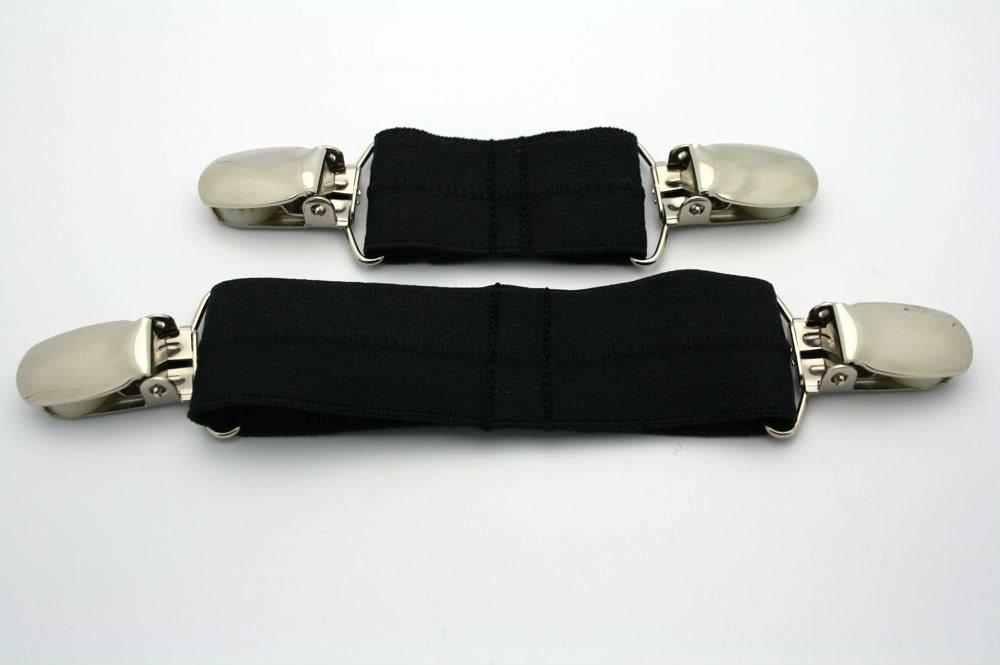 Black elastic pant clip Clip belt pant clip baby by MissClip