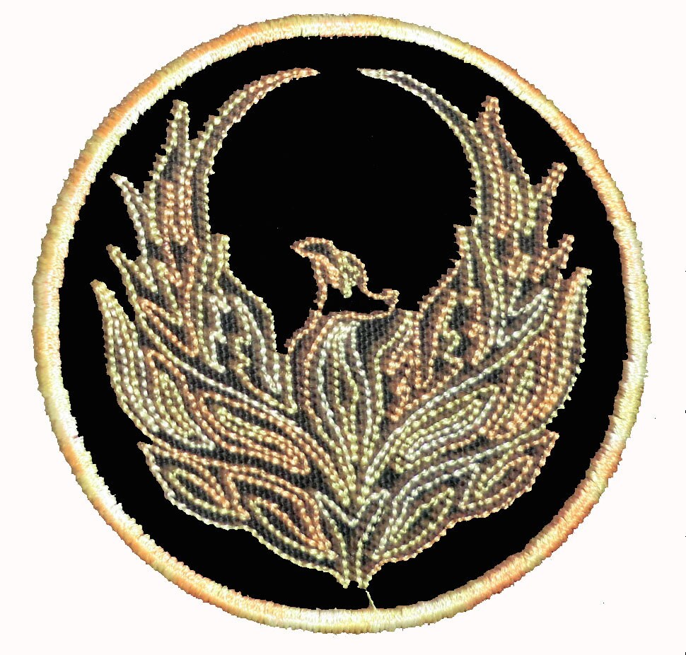 IronOn Patch PHOENIX by NancysPatches on Etsy