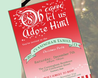 Christian Christmas Invitations 6