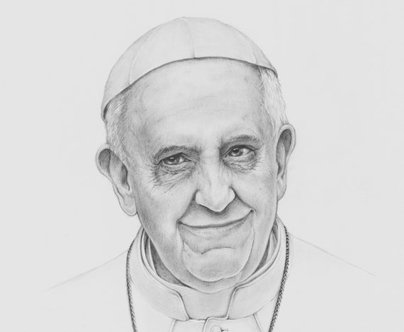 Pope Francis Print