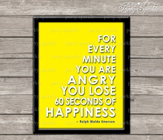 Items similar to INSTANT DOWNLOAD PRINTABLE Happiness Quote Wall Art ...