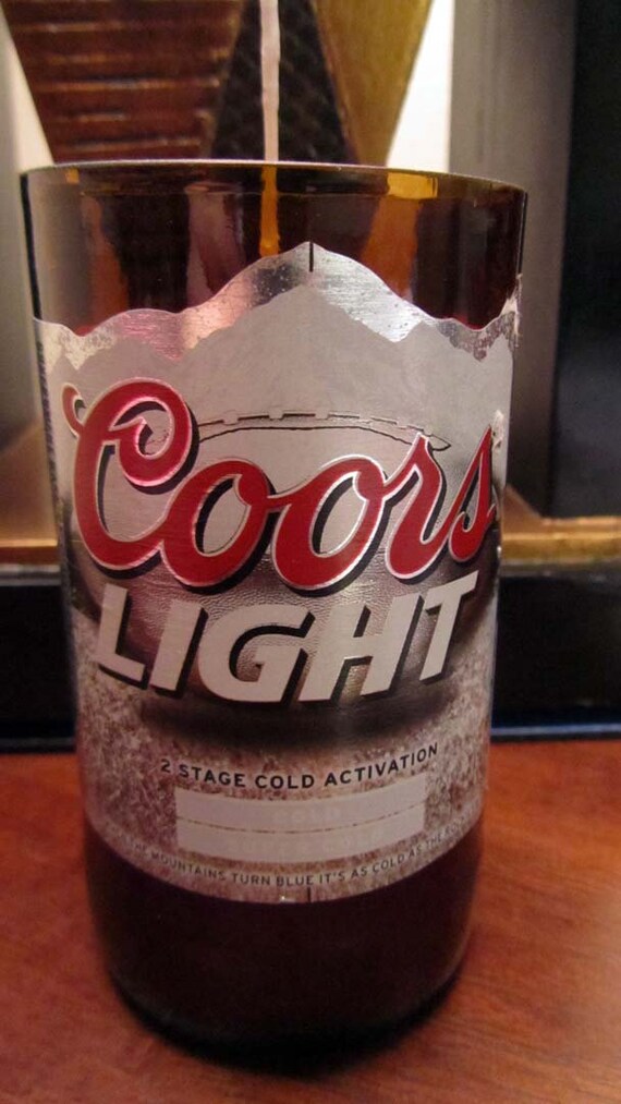 Coors Light Beer for a Rocky Mountain HIgh 12 oz by CandlesByOC