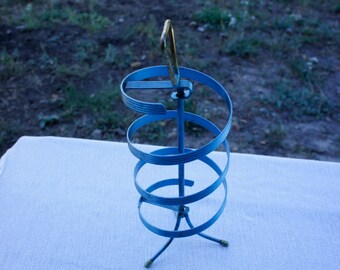 4 Piece Acrylic & Silver Earring Stand Set (1407