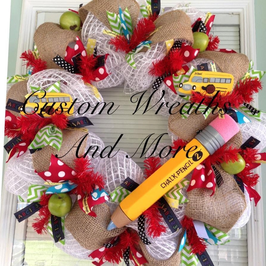 Teachers Wreath for Classroom