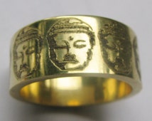 zen buddhist wedding rings