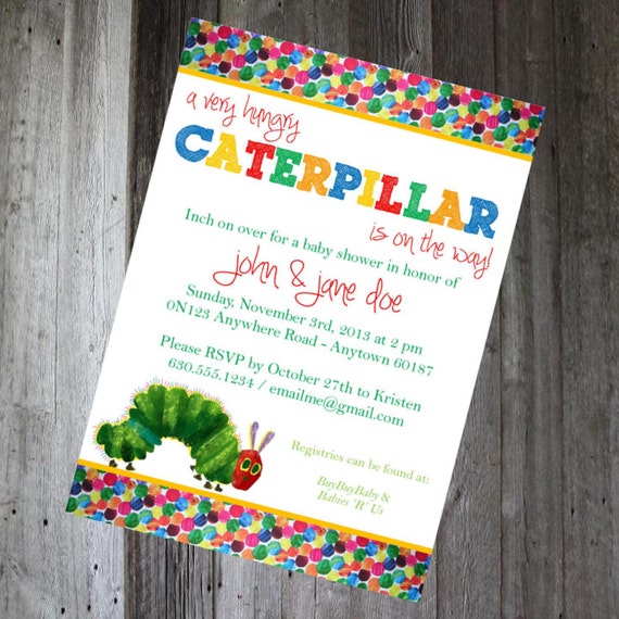 Eric Carle Invitations 5