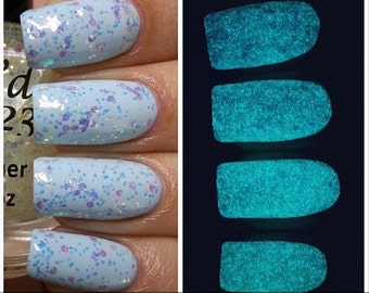 Glass Princess- Glow in The Dark Nail Polish- 15ml