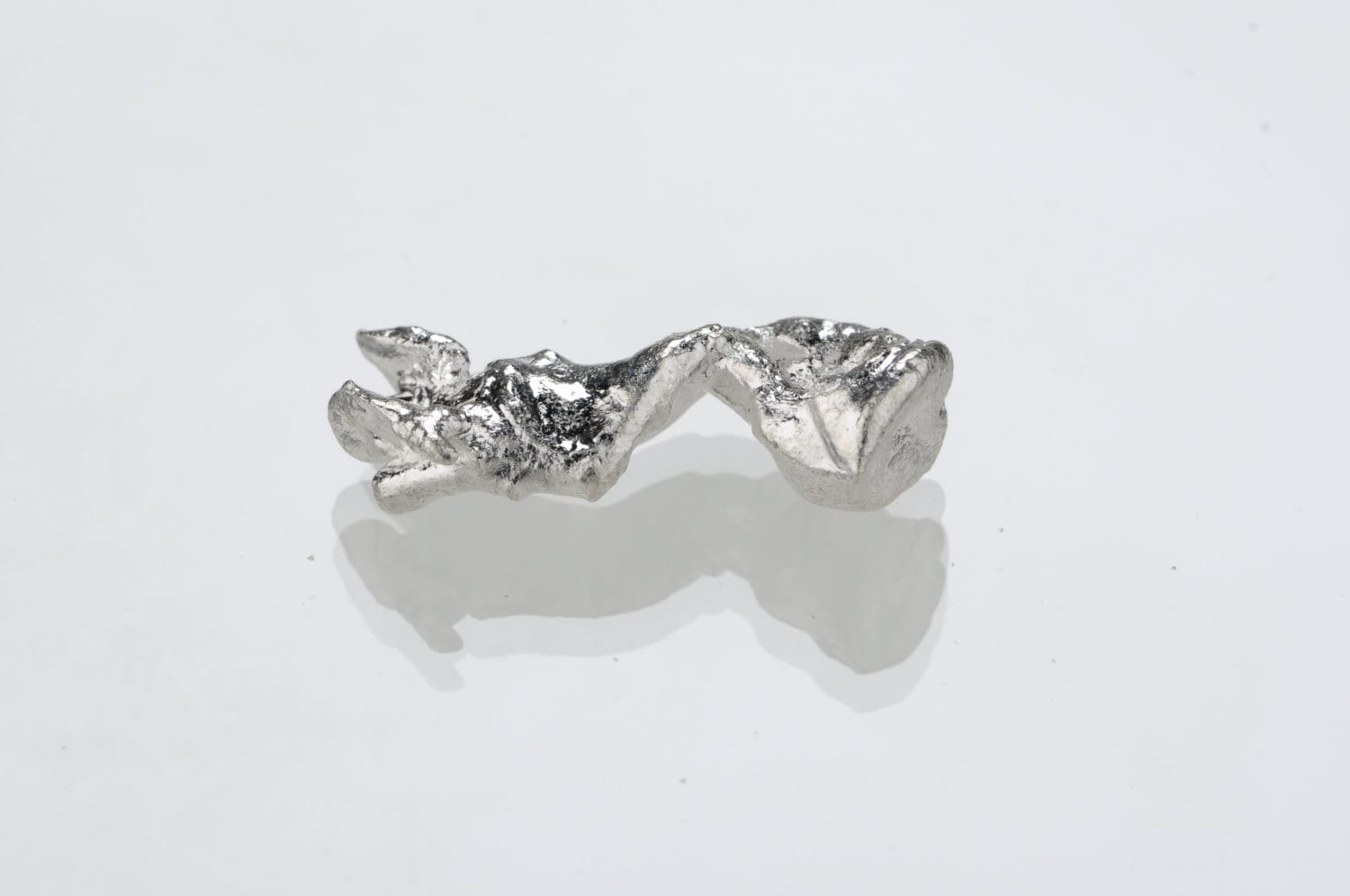 6.52 Gram Natural Pure Silver Nugget Bullion by