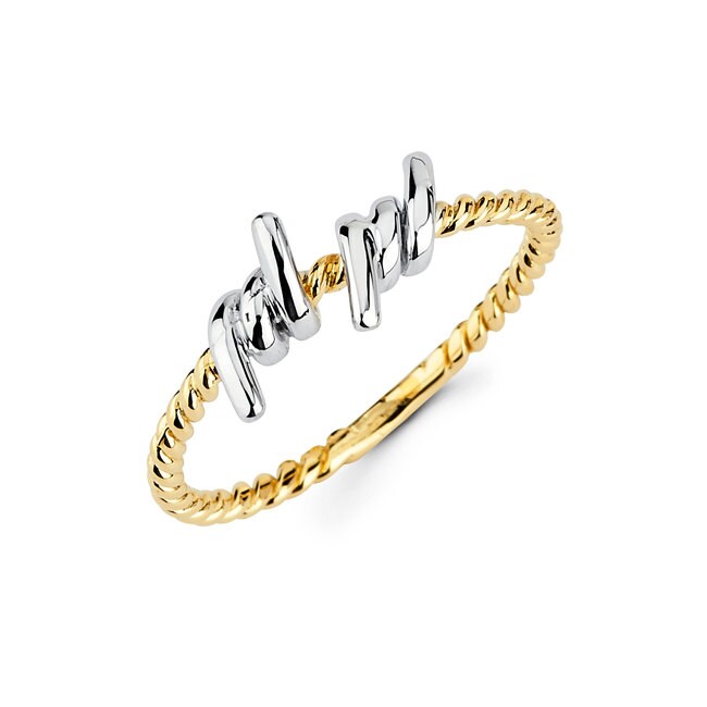 14k Barbed Wire Ring Barbed Wire Jewelry Barbed Wire Ring