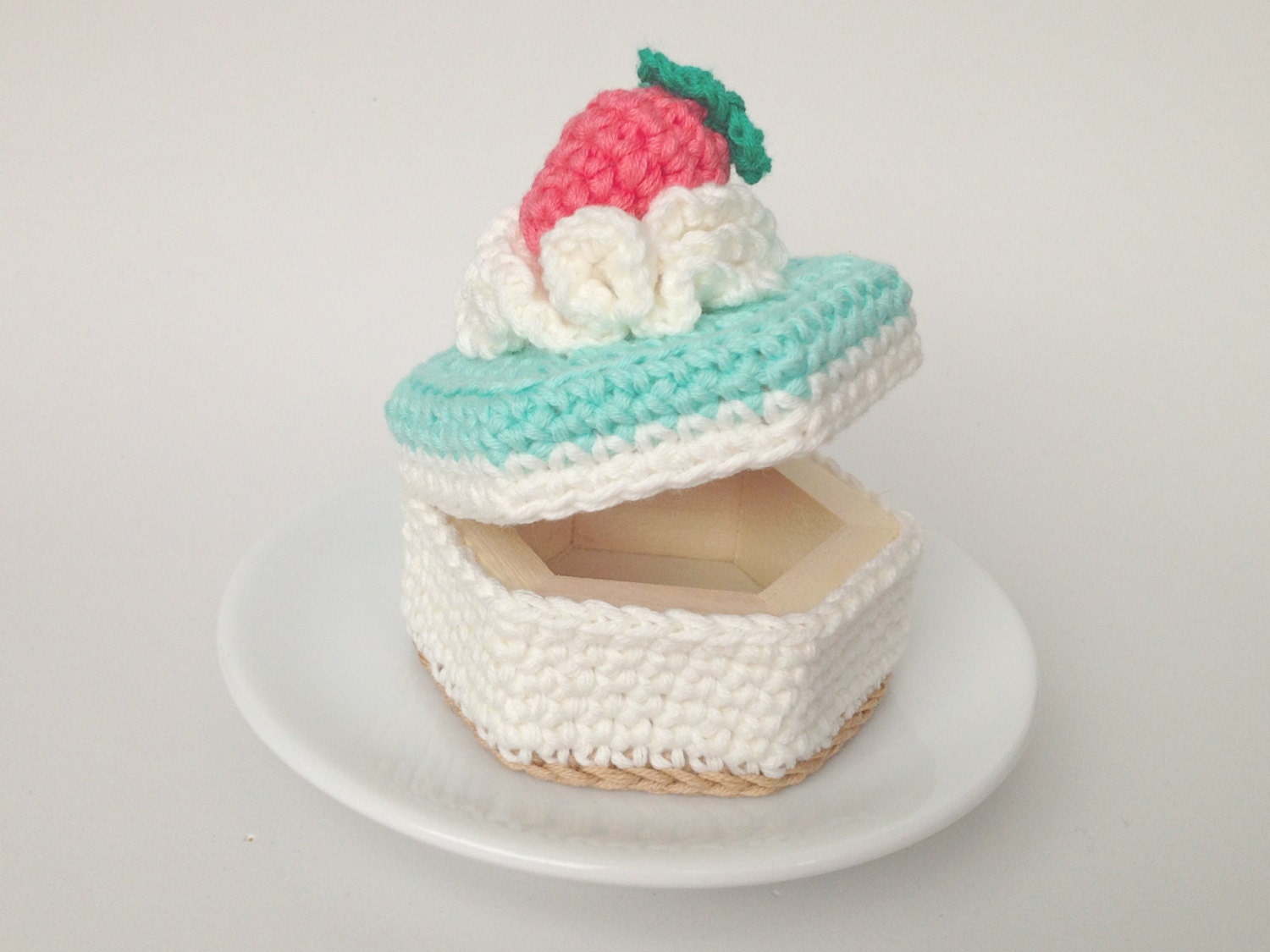 Box Crochet Cakes Crochet Cupcakes Knit Cakes Knit Food