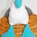 stuffed blue footed booby