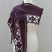 Pattern Pdf Rosa-rosae shawl crochet