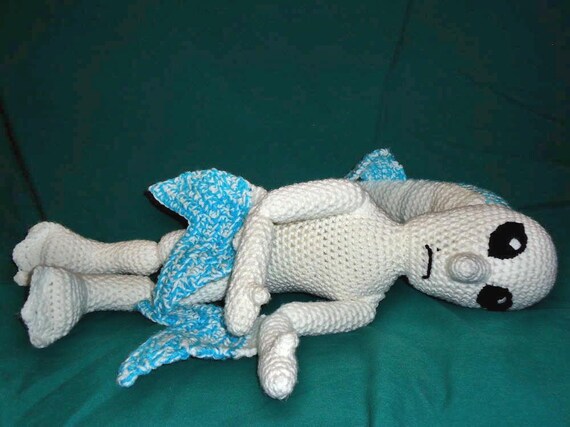 Zora amigurumi pattern - crochet fish pattern - fantasy ...