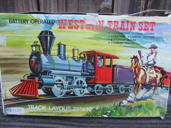 Western Style Battery operated Train set