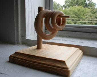 Post with Horizontal Dowel - Montessori Inspired