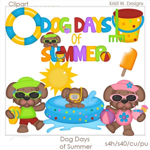 clip art dog days of summer - photo #3