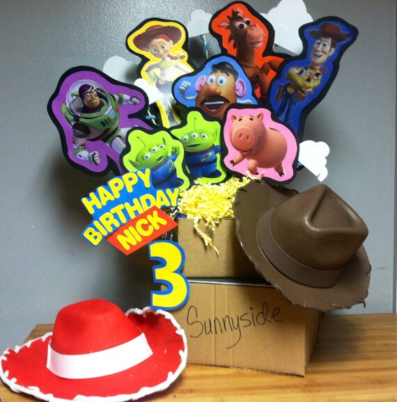 Toy story centerpiece by shoptmfox83 on Etsy