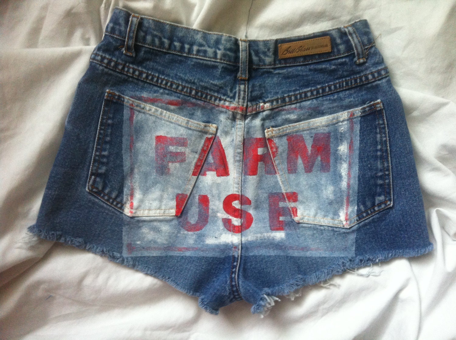 Farm Use Small Festival Shorts County State Fair by TracysVintage