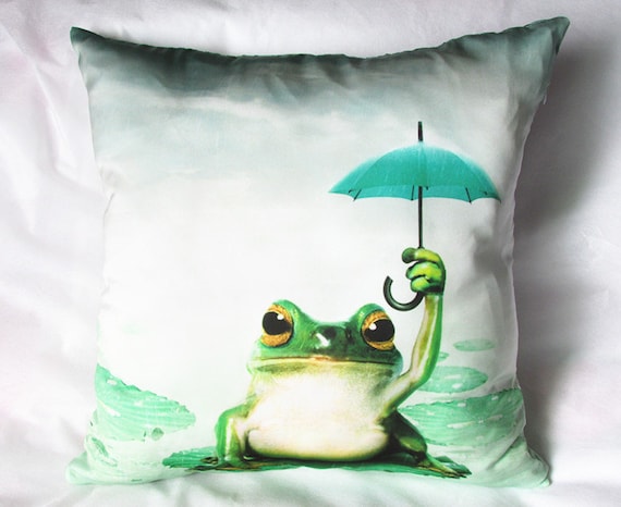 outdoor frog pillows