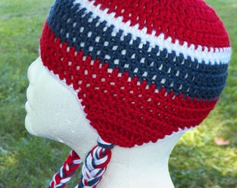 Popular items for red white blue hat on Etsy