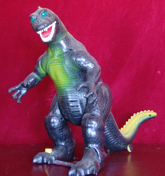 godzilla toy that breathes smoke