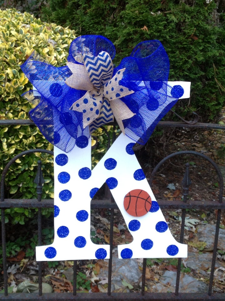 Kentucky basketball/ football door hanger