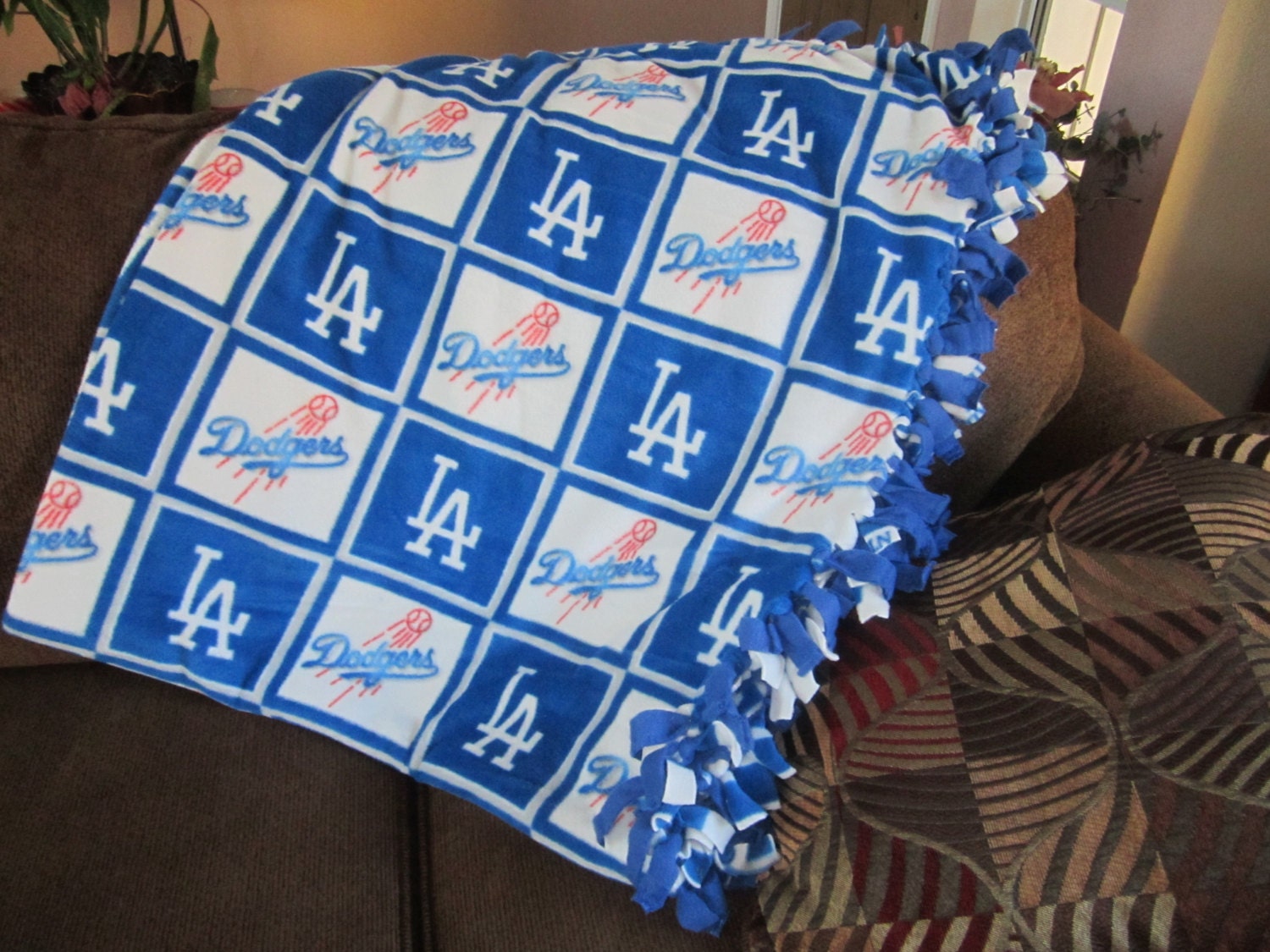April 27, 2016 Los Angeles Dodgers - Fleece Blanket ...