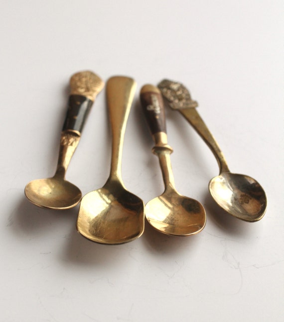 Mad Hatter's Tea Party Spoons Set of 4 Unique by TheMabHouse