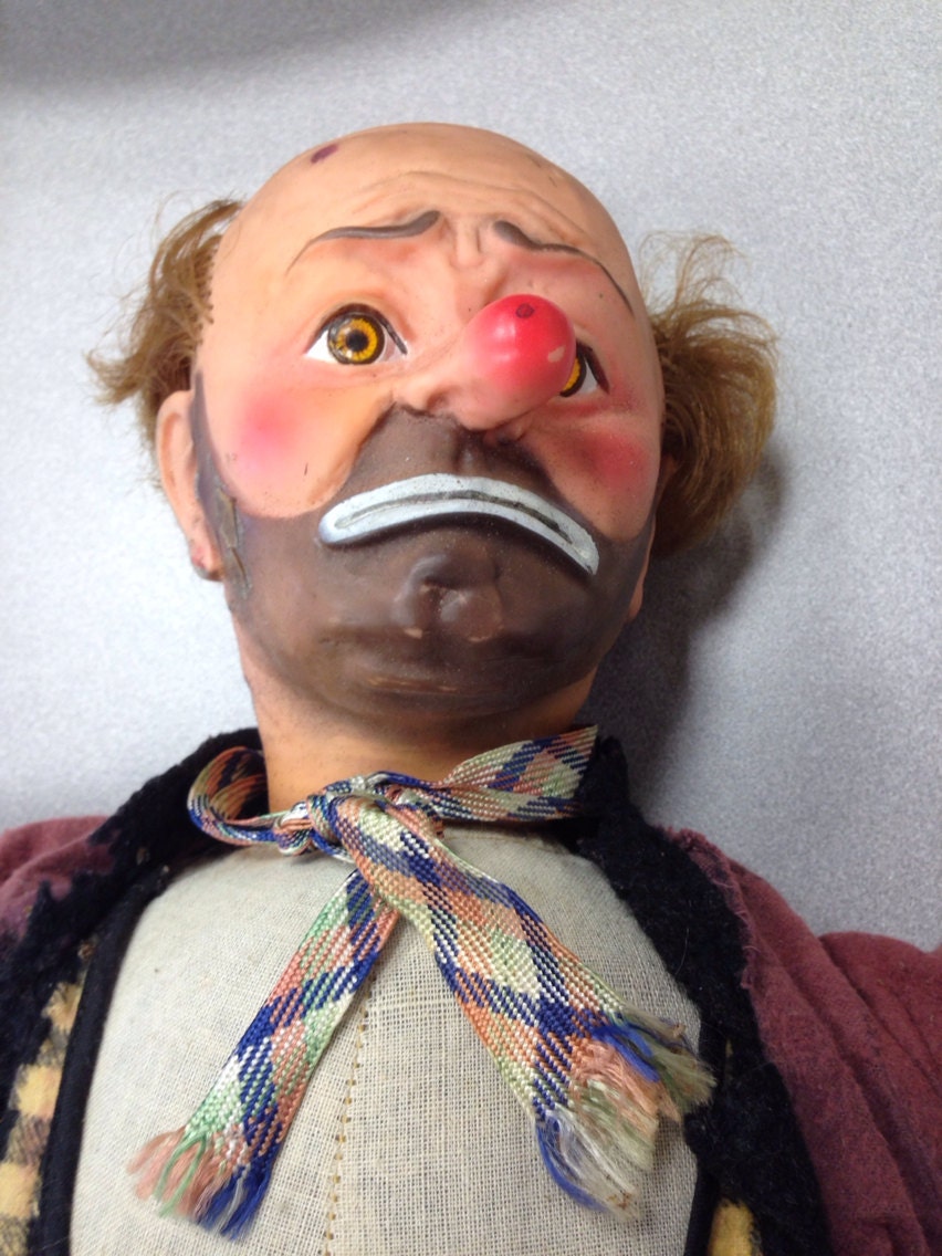 emmett kelly clown doll