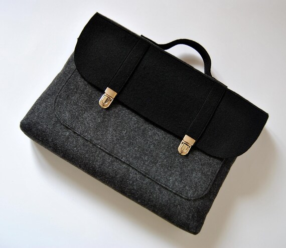 felt notebook bag