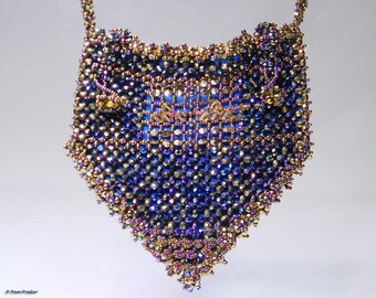 beaded crossbody strap