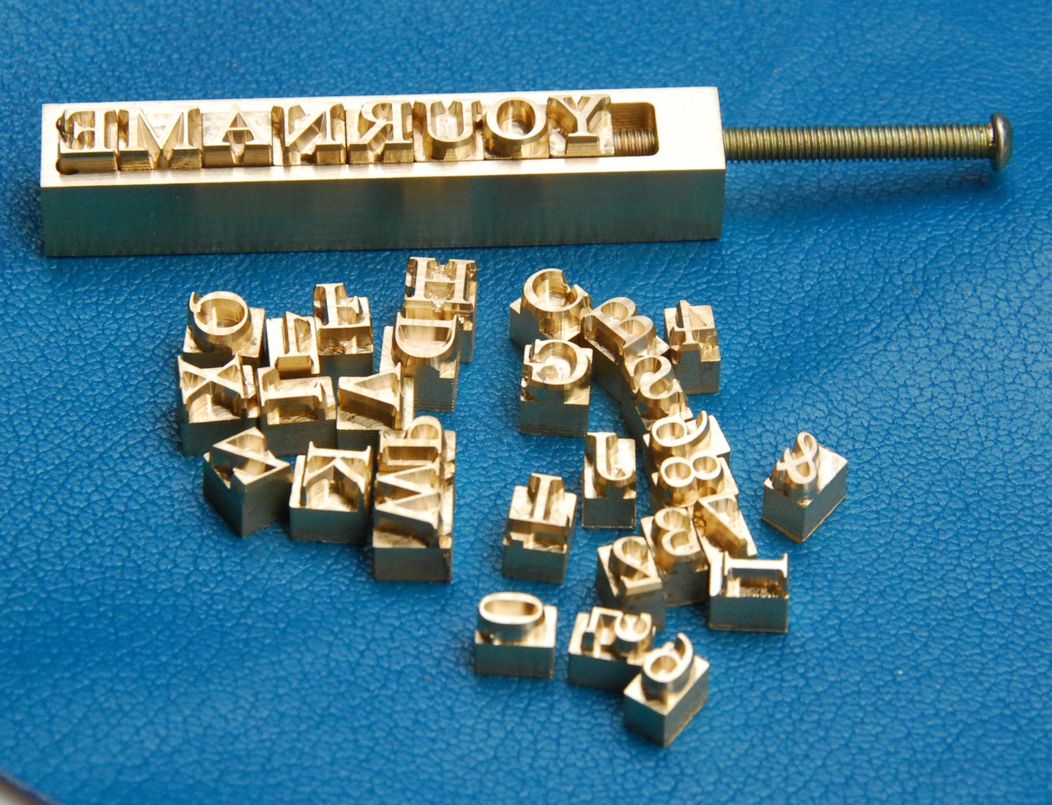 interchangeable char Customized Alphabet Letter Stamps for Stamping